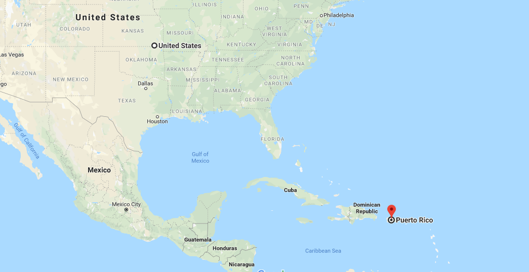 Where Is Puerto Rico Located On The World Map Where Is Map