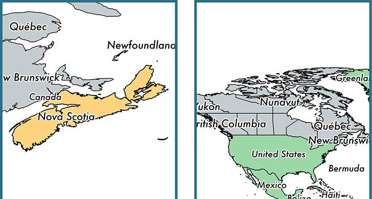 Where Is Nova Scotia, Canada