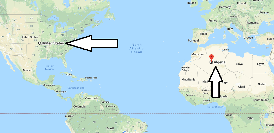 Where is Algeria - Where is Algeria Located in The World - Algeria Map
