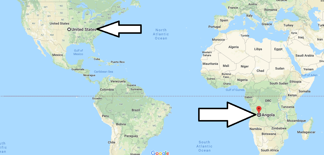 Where is Angola - Where is Angola Located in The World - Angola Map