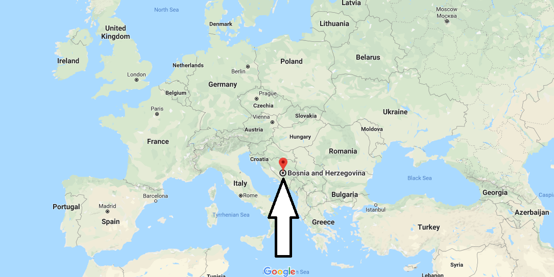Where is Bosnia And Herzegovina - Where is Bosnia And Herzegovina Located in The World - Bosnia And Herzegovina Map