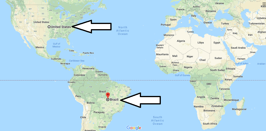 Where is Brazil - Where is Brazil Located in The World - Brazil Map