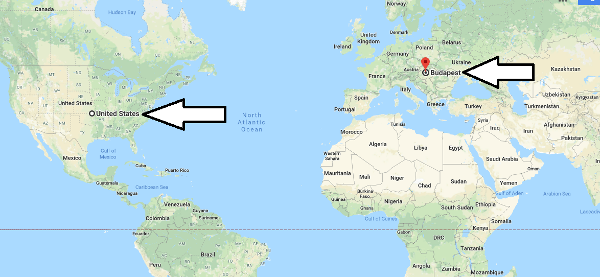 Where is Budapest On the World Map