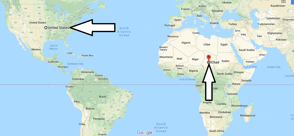 Where is Chad - Where is Chad Located in The World - Chad Map