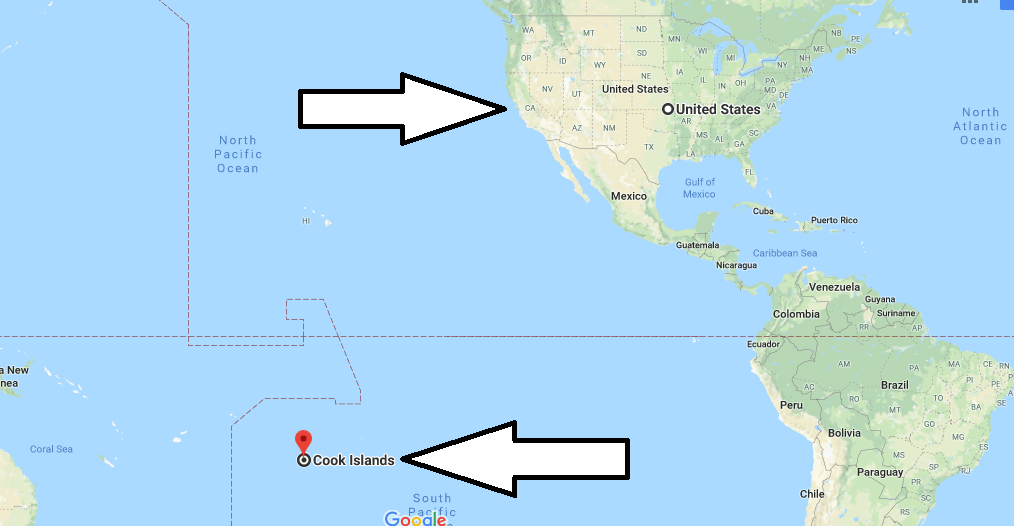 Where is Cook Islands Located on the World Map