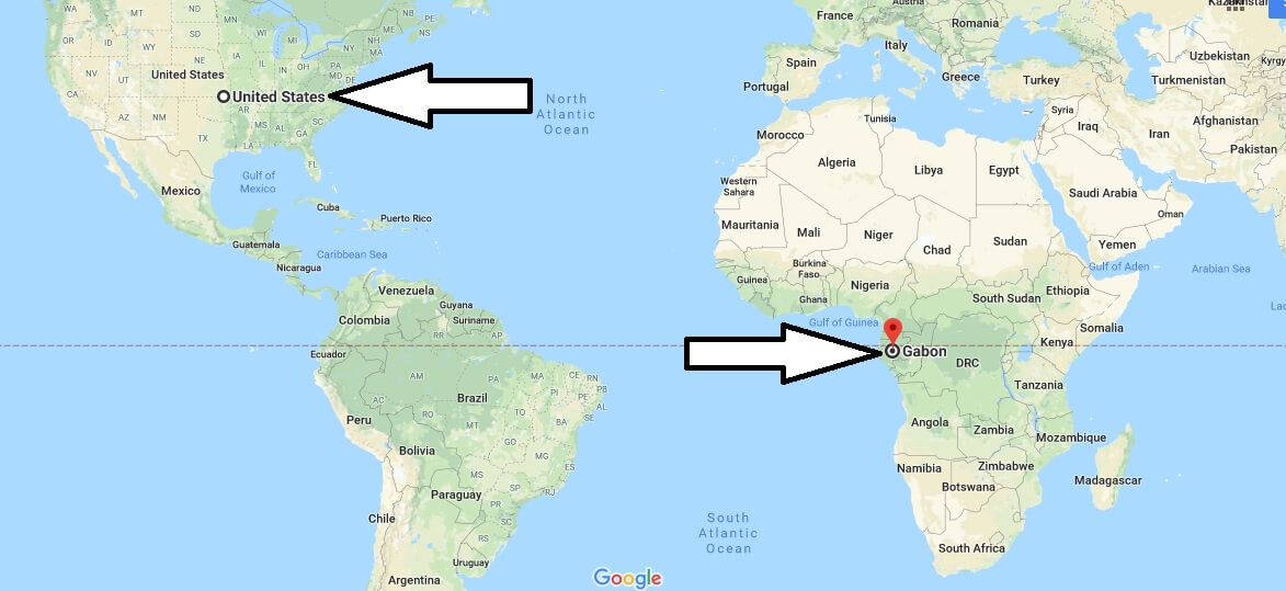 Where is Gabon - Where is Gabon Located in The World - Gabon Map
