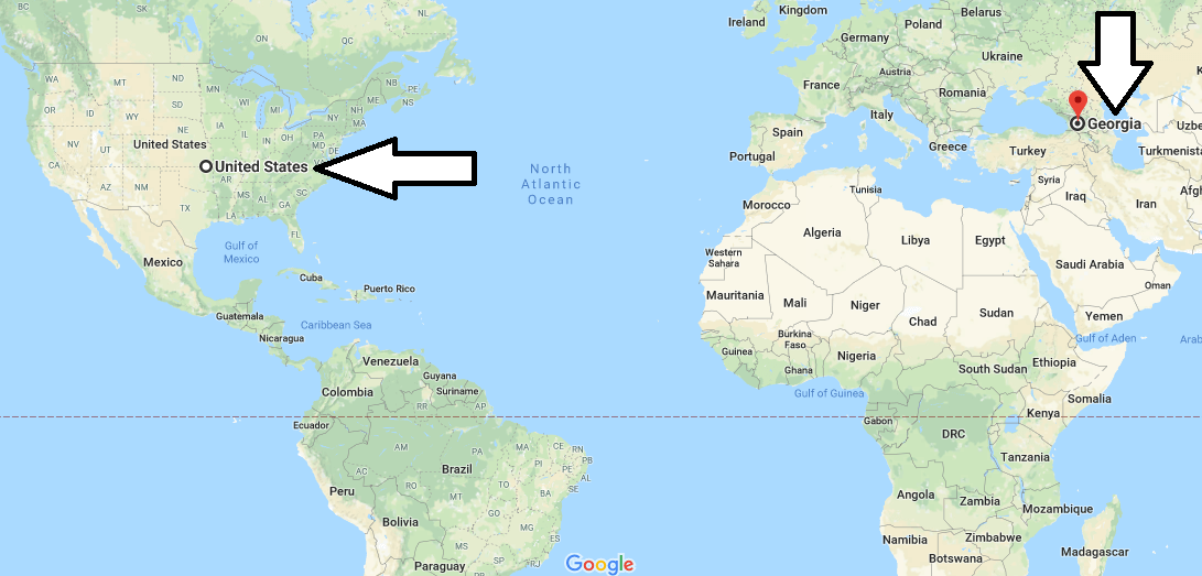 Where is Georgia - Where is Georgia Located in The World - Georgia Map