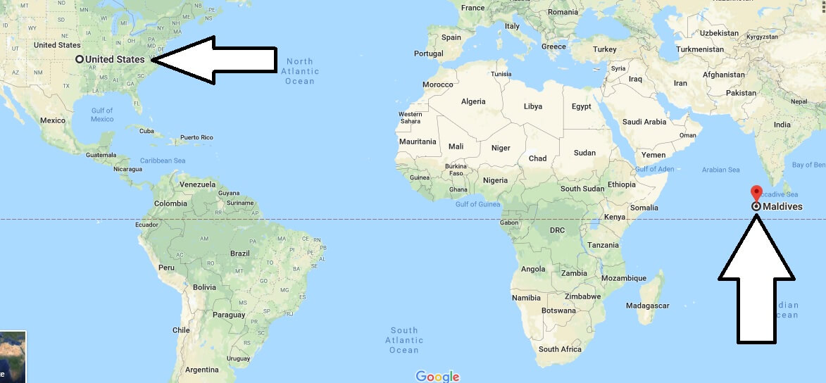 Where is Maldives - Where is Maldives Located in The World - Maldives Map