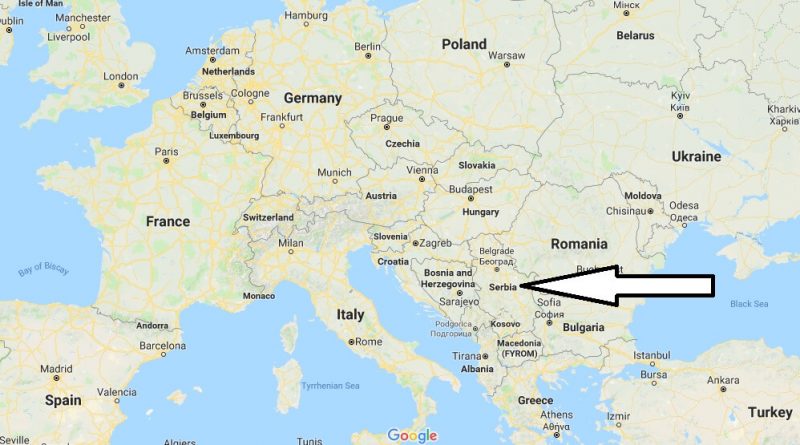 Where is Serbia - Where is Serbia Located in The World - Serbia Map