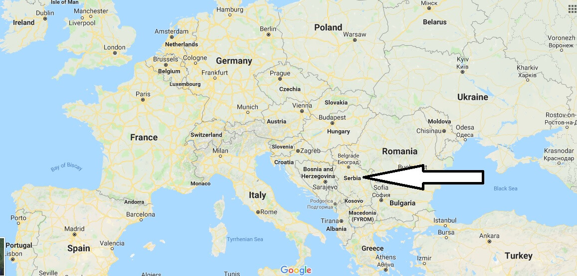 Where is Serbia - Where is Serbia Located in The World - Serbia Map