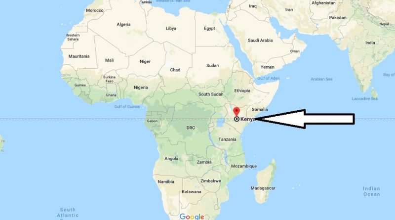 Where is Kenya - Where is Kenya Located in The World - Kenya Map