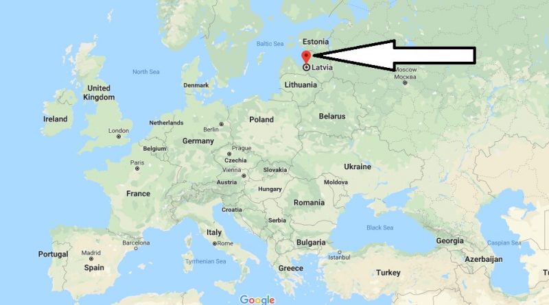 Where is Latvia - Where is Latvia Located in The World - Latvia Map