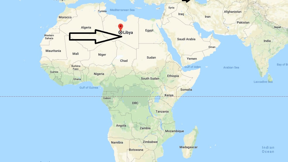 Where is Libya - Where is Libya Located in The World - Libya Map