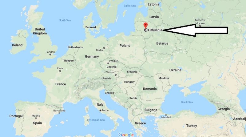 Where is Lithuania - Where is Lithuania Located in The World - Lithuania Map