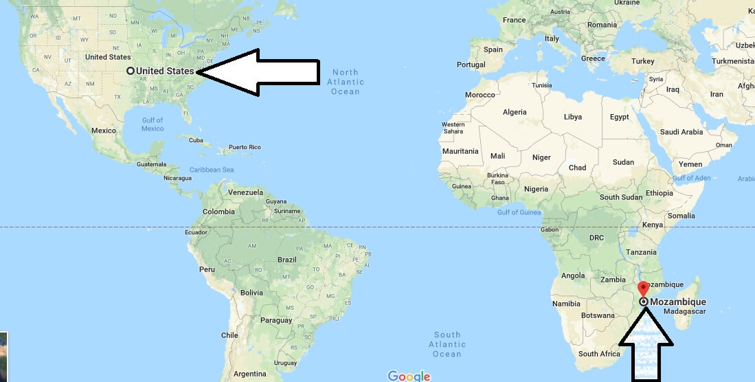 Where is Mozambique - Where is Mozambique Located in The World - Mozambique Map