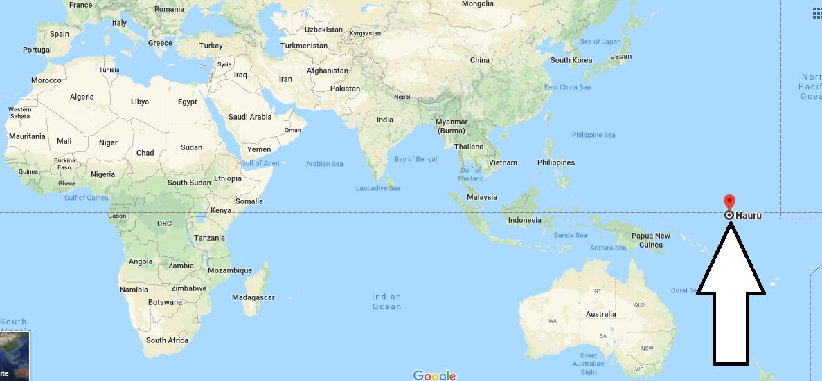 Where is Nauru located in the world and Where is Nauru Found
