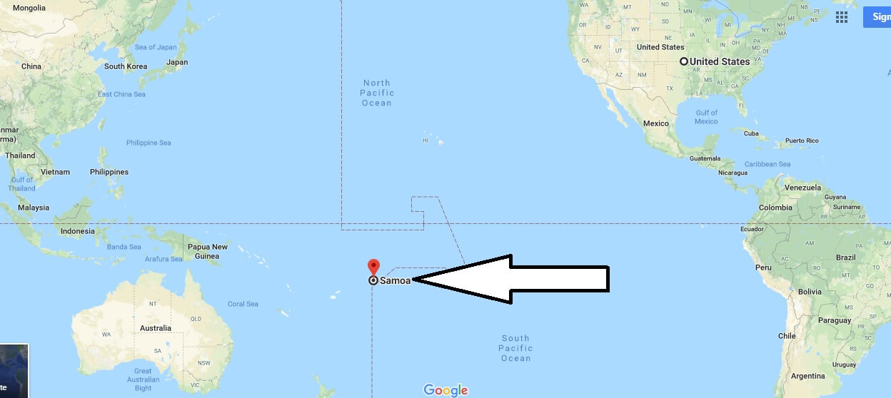 Where is Samoa - Where is Samoa Located in The World - Samoa Map