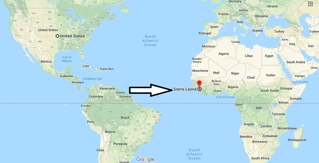 Where is Sierra Leone - Where is Sierra Leone Located in The World - Sierra Leone Map