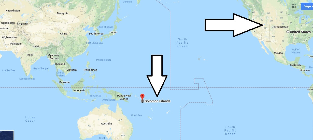 Where is Solomon Islands - Where is Solomon Islands Located in The World - Solomon Islands Map