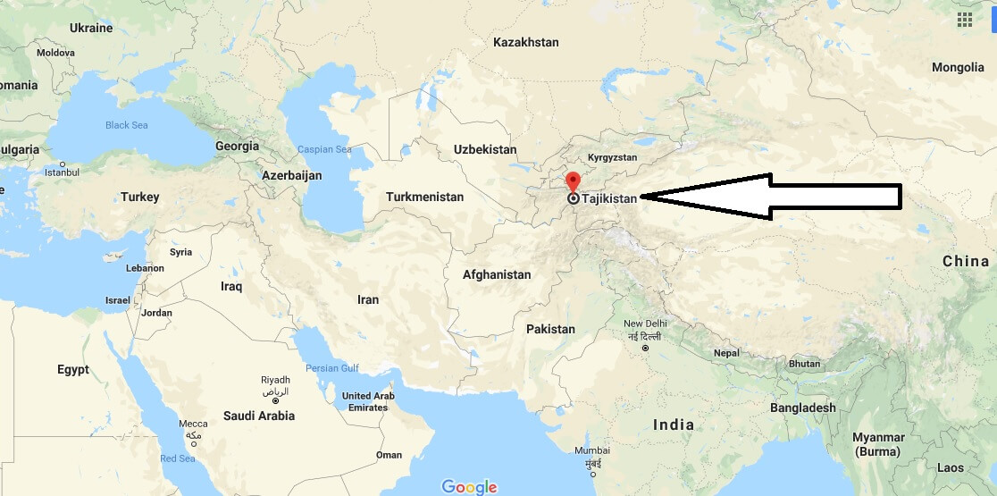 Where is Tajikistan - Where is Tajikistan Located in The World - Tajikistan Map