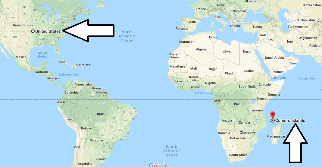Where is The Comoros - Where is The Comoros Located in The World - The Comoros Map