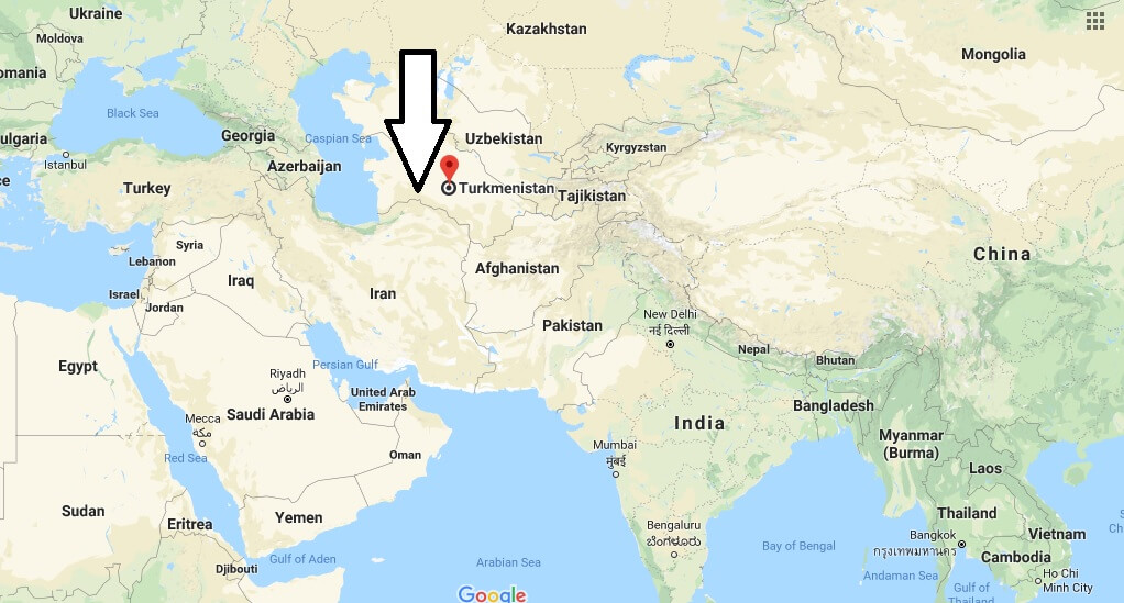 Where is Turkmenistan - Where is Turkmenistan Located in The World