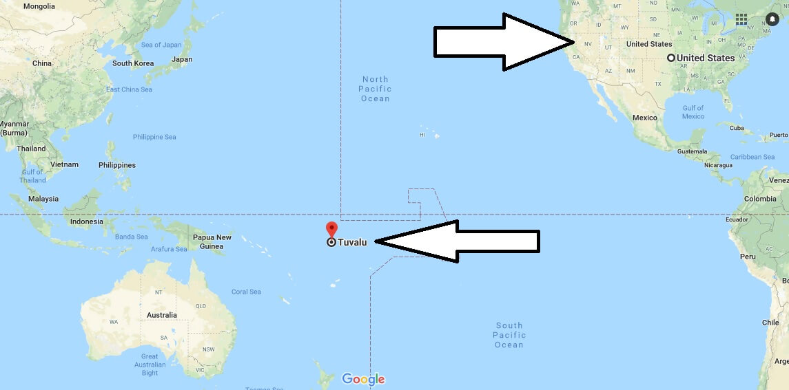 Where is Tuvalu - Where is Tuvalu Located in The World - Tuvalu Map