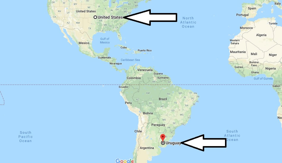 Where is Uruguay - Where is Uruguay Located in The World - Uruguay Map