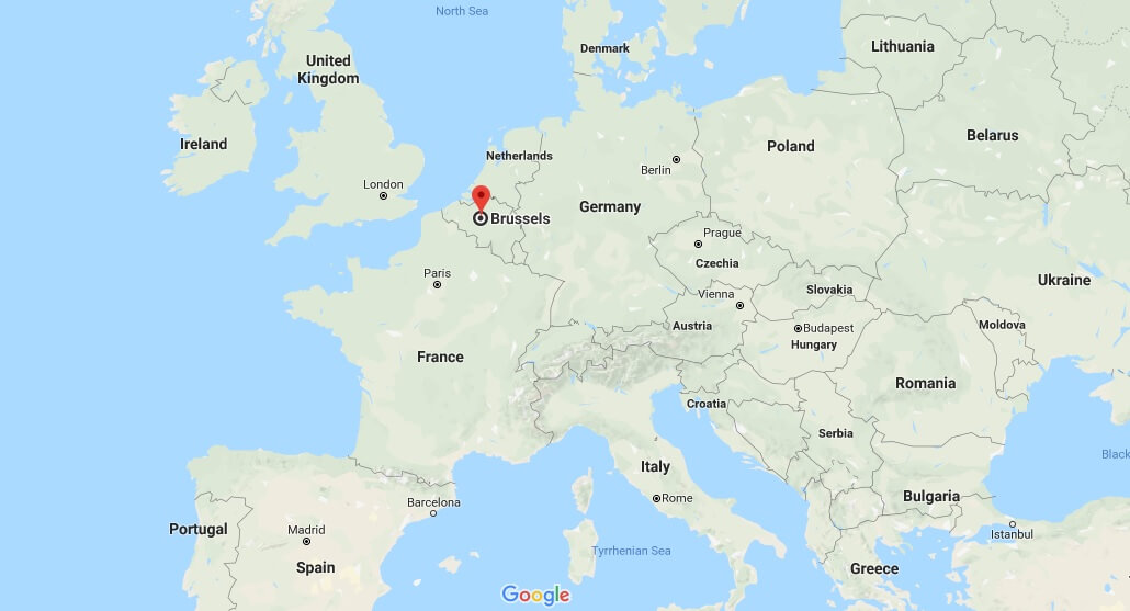 Where is Brussels - What Country is Brussels in - Brussels Map