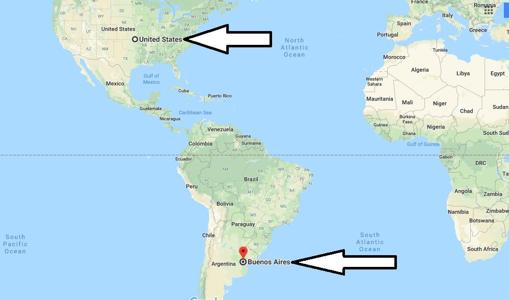 Where is Buenos Aires - What Country is Buenos Aires in - Buenos Aires Map