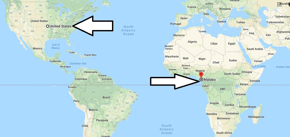 Where is Malabo - What Country is Malabo in - Malabo Map