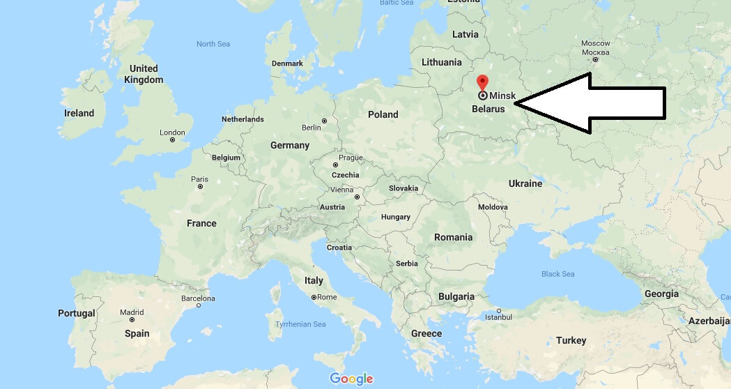 Where is Minsk - What Country is Minsk in - Minsk Map
