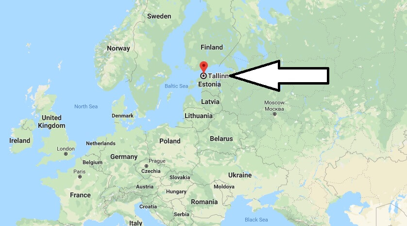 Where is Tallinn - What Country is Tallinn in - Tallinn Map