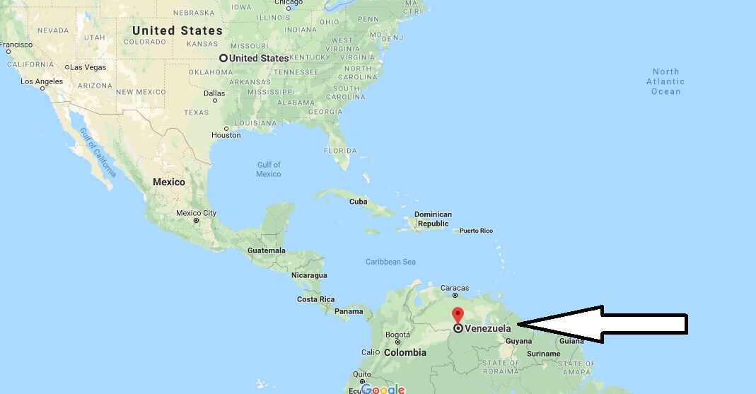 Where is Venezuela - Where is Venezuela Located in The World - Venezuela Map