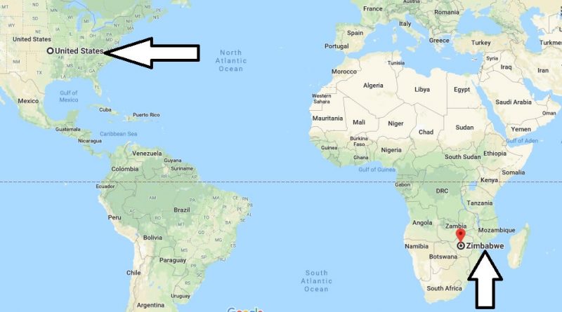 Where is Zimbabwe - Where is Zimbabwe Located in The World - Zimbabwe Map