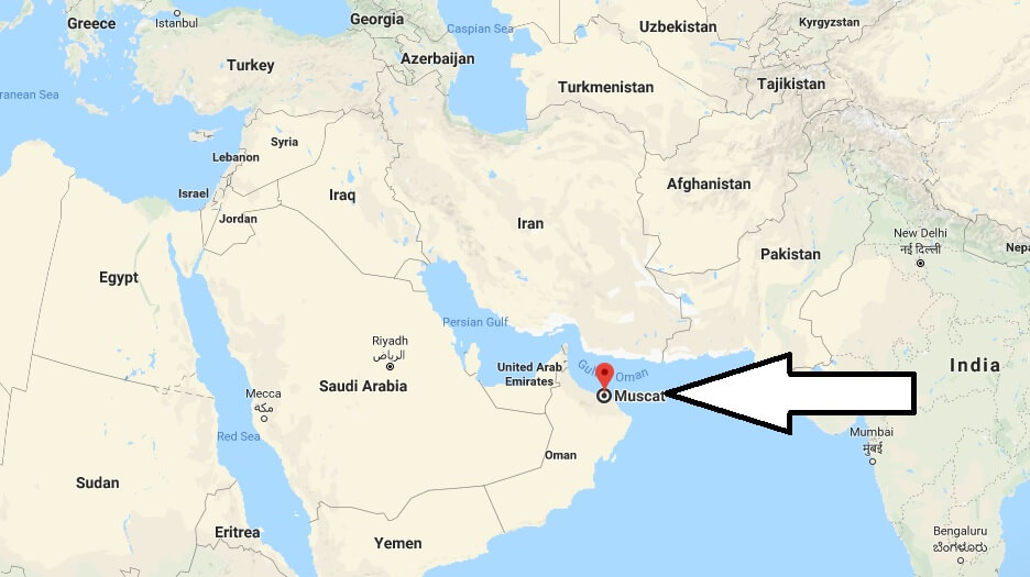 Where is Muscat - What Country is Muscat in - Muscat Map