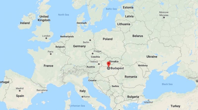 Where is Budapest What Country is Budapest in Budapest Map