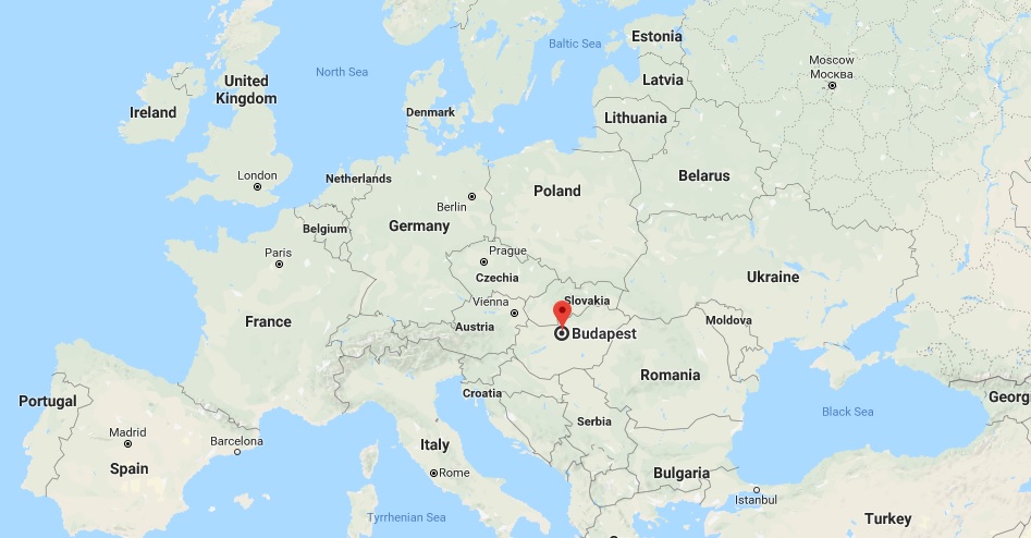 Where is Budapest What Country is Budapest in Budapest Map
