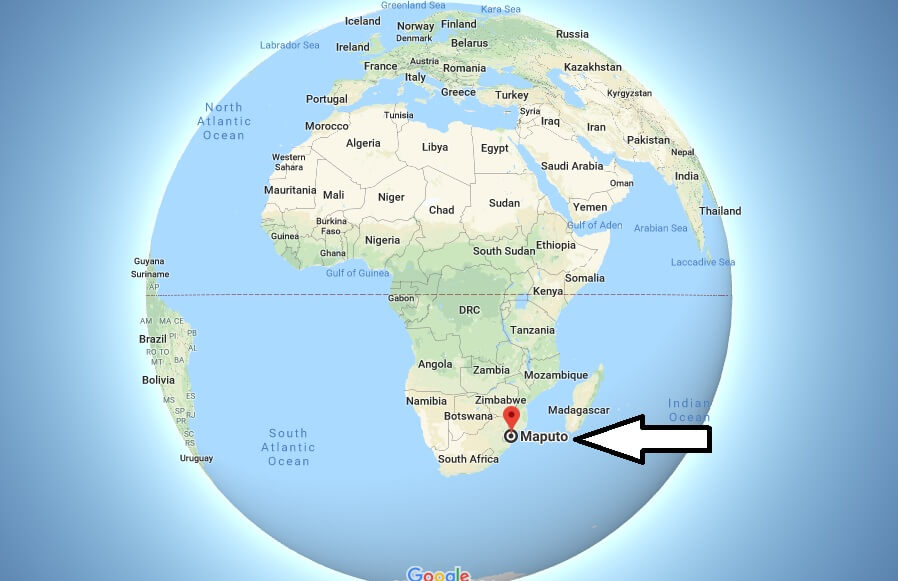 Where is Maputo - What Country is Maputo in - Maputo Map