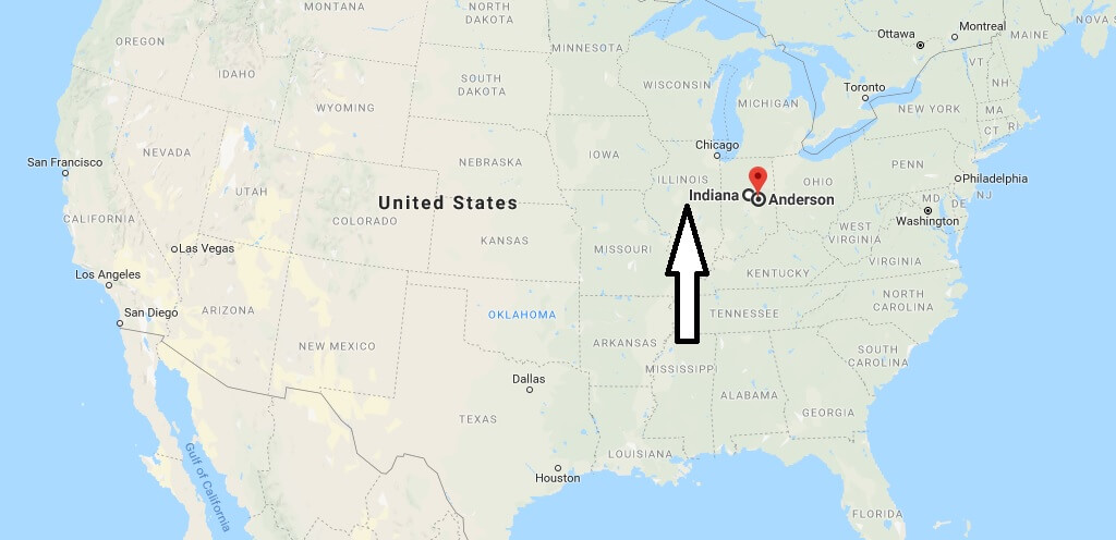 Where is Anderson (IN) Indiana Located - What County is Anderson (IN)