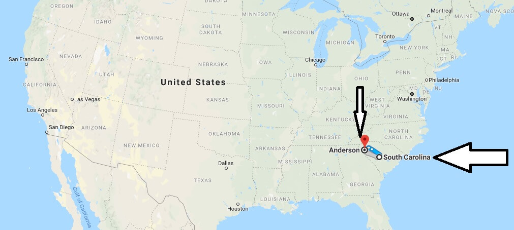 Where is Anderson (SC) South Carolina Located? What County is Anderson (SC)?