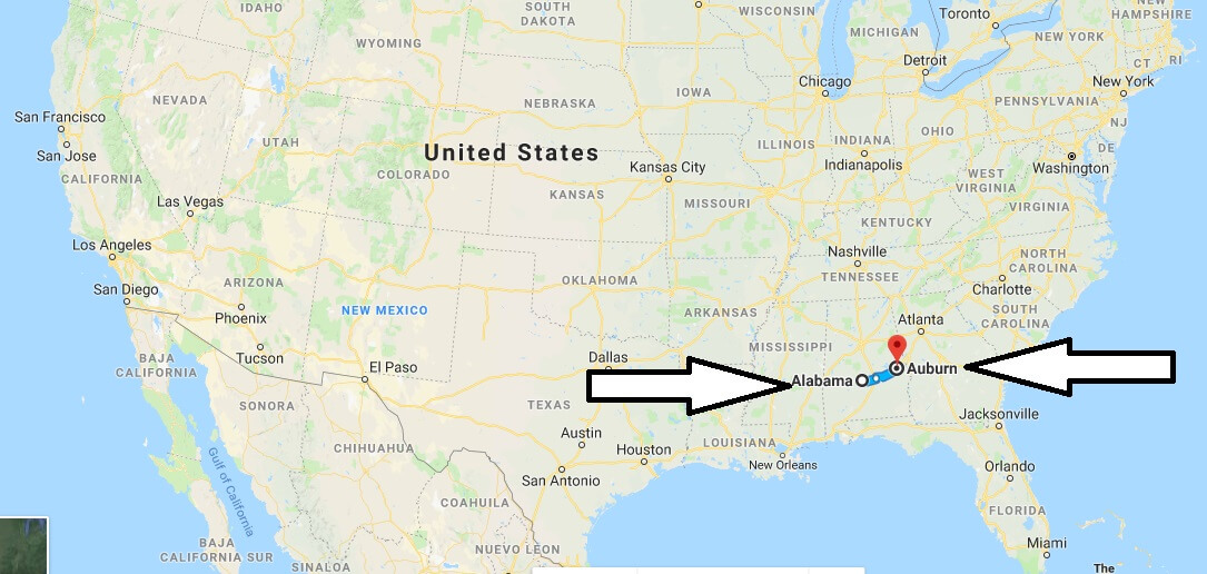 Where is Auburn Alabama Located? What County is Auburn?