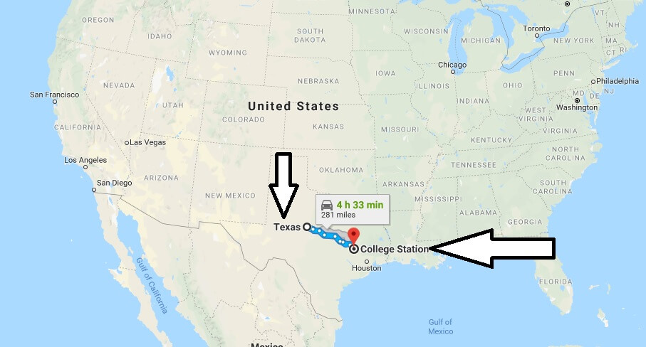 Where is College Station Texas (TX) Located Map? What County is College Station?