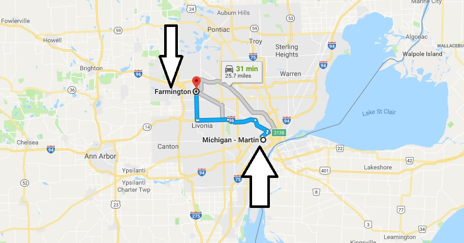 Where is Farmington Michigan (MI) Located Map? What County is Farmington?