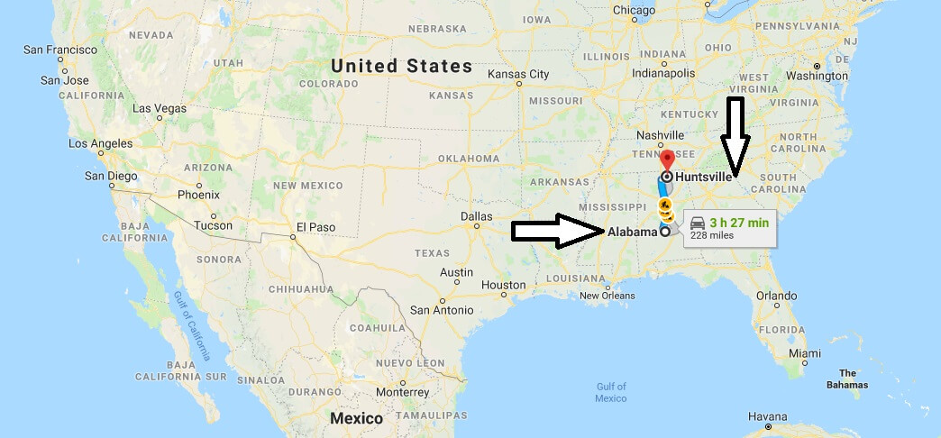 Where is Huntsville Alabama (AL) Located Map? What County is Huntsville?