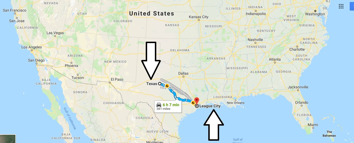 Where is League City Texas (TX) Located Map? What County is League City?