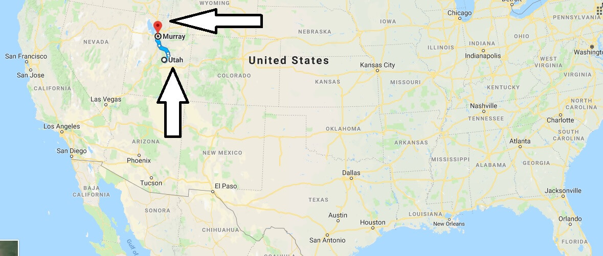 Where is Murray Utah (UT) Located Map? What County is Murray?