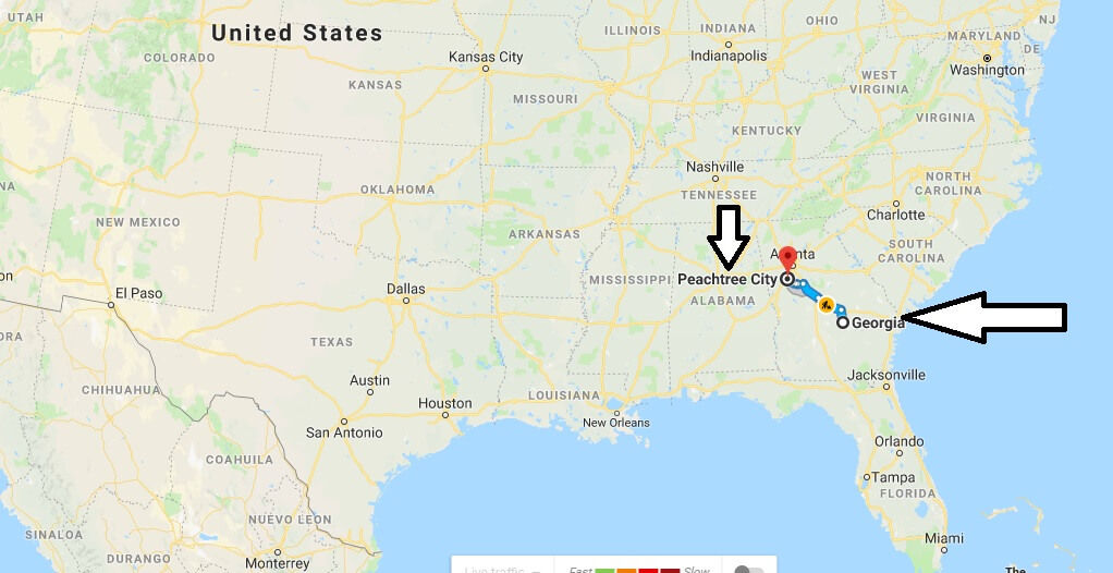 Where Is Peachtree City Georgia Ga Located Map What County Is Peachtree City Where Is Map 4526