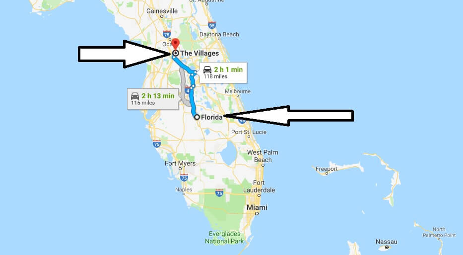 Where is The Villages Florida (FL), Located Map? What County is The Villages?