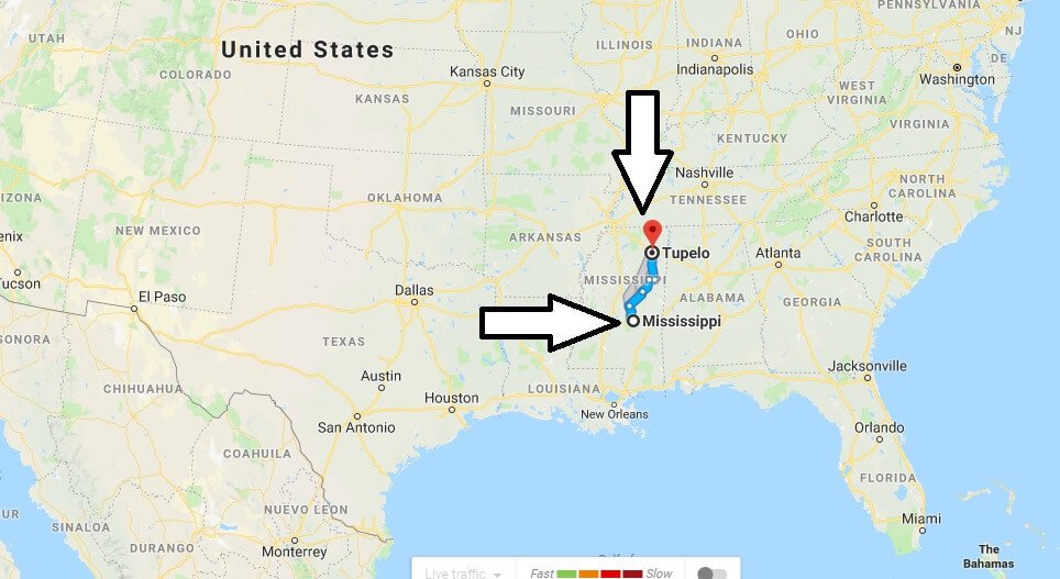 Where is Tupelo Mississippi (MS), Located Map? What County is Tupelo?